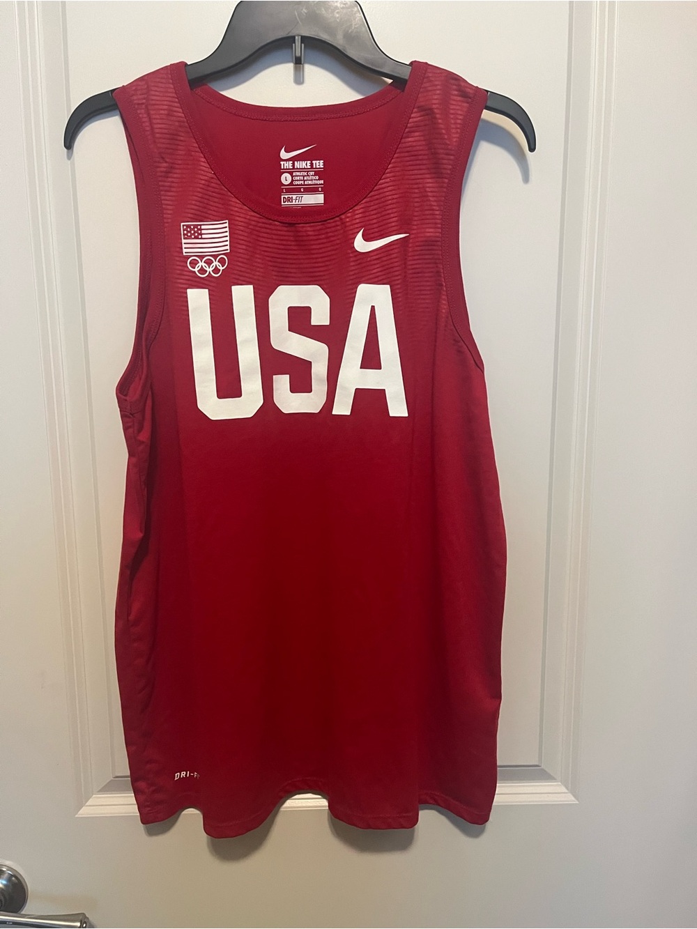 Nike USA Red Olympic Tank Top